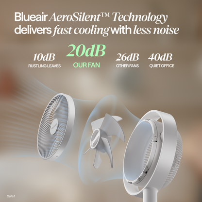 Pedestal Air Circulator Fan - Cloud Linen