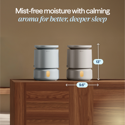 DreamWell™ Humidifier 1 Gallon Coastal Beige Bundle