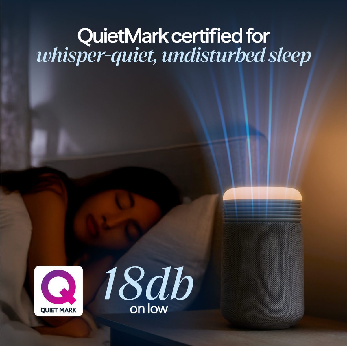 Mini Restful™ Sunrise Clock Air Purifier Bundle
