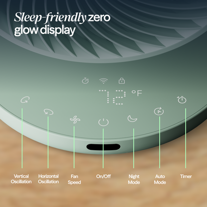 CoolDrift™ Air Circulator Fan - Arctic Sage
