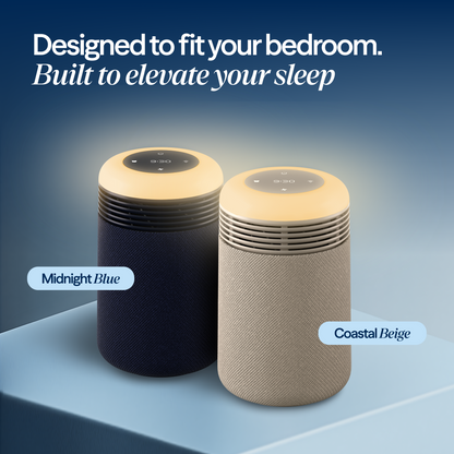 Mini Restful™ Sunrise Clock Air Purifier in Coastal Beige