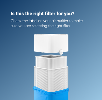 Blue Pure 121 Extra Protection Particle and Carbon Filter