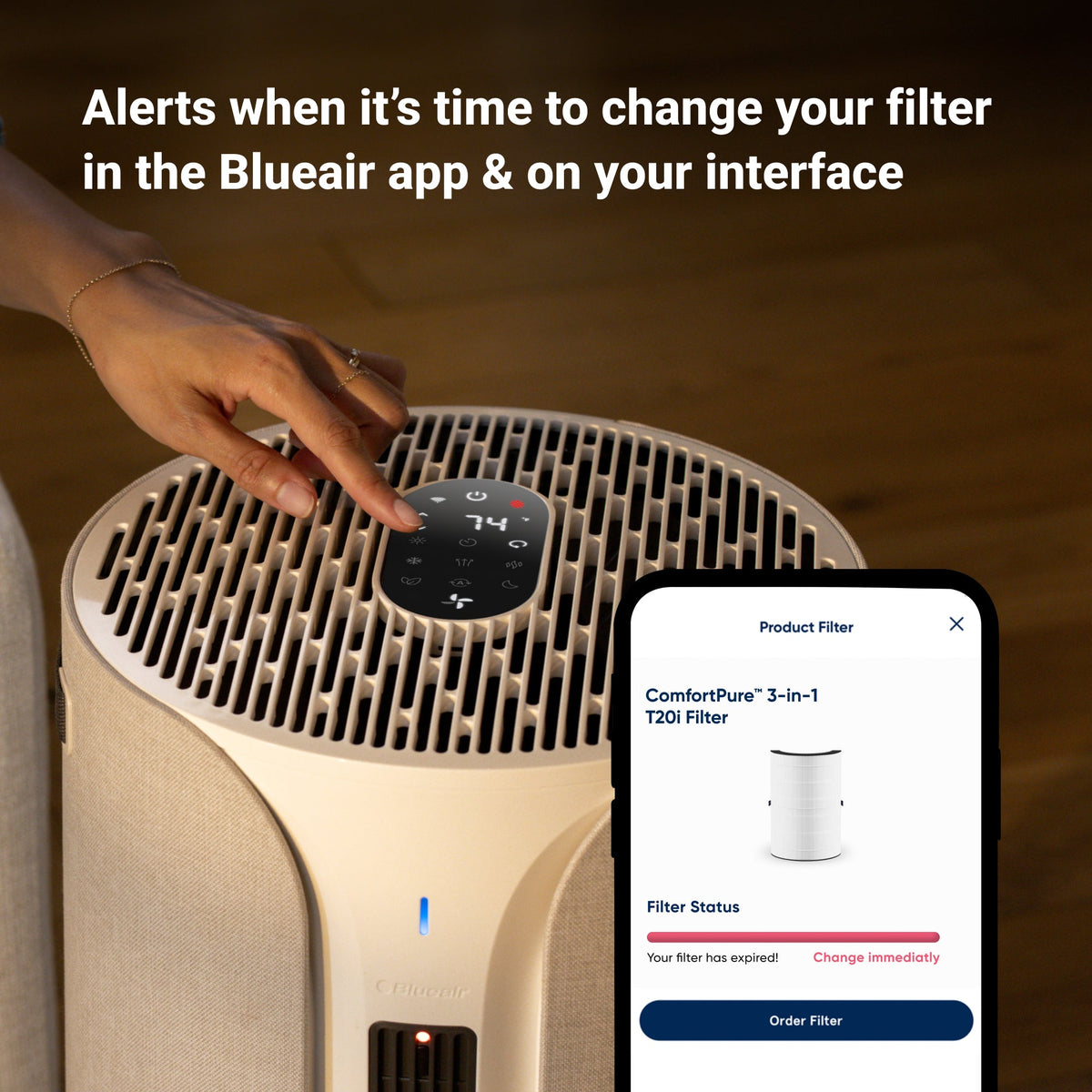 ComfortPure™️ 3-in-1 T20i Replacement Filter