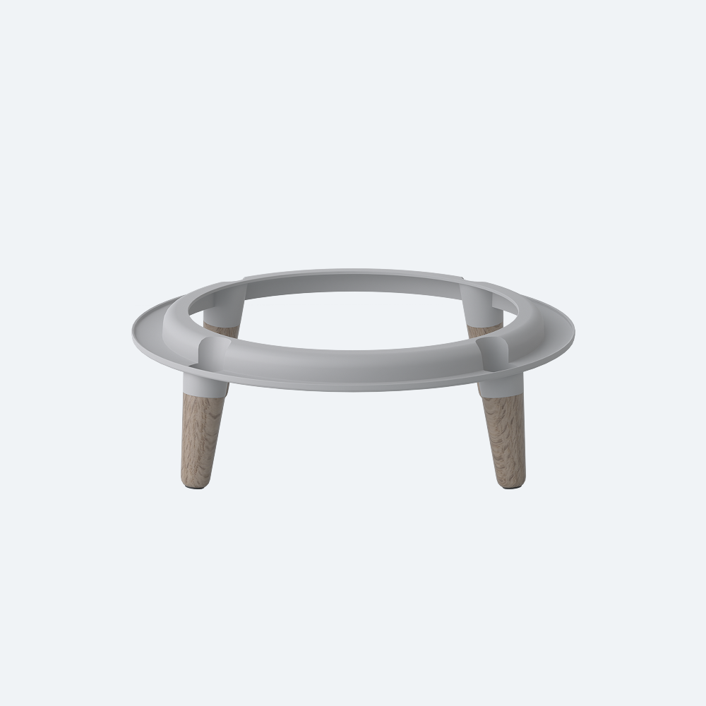 Blue Signature™ Large Leg Base in Wood